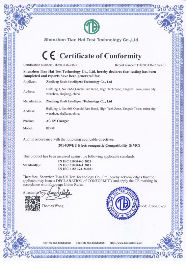 Certifications