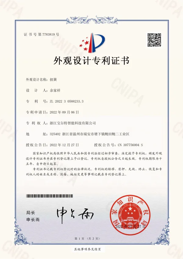 Certifications