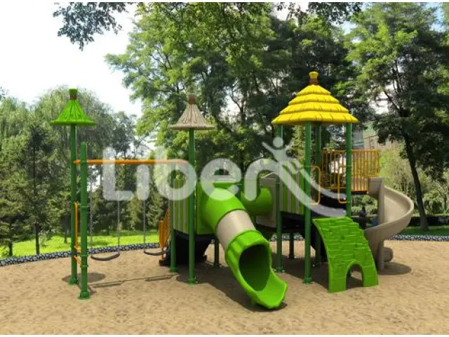 Outdoor Playground Equipment Straw House Series