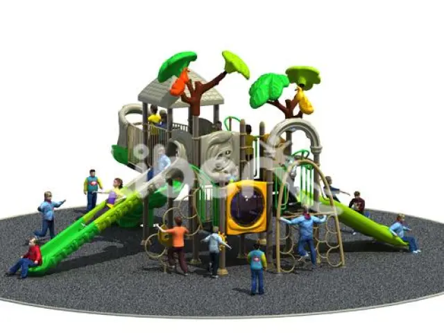 Commercial Outdoor Playset With GS Certificate  