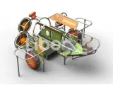  Children Large Outdoor Playground  PE Series