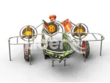  Children Large Outdoor Playground  PE Series
