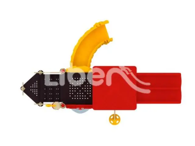 Nature Series Plastic Children Playground Slide  