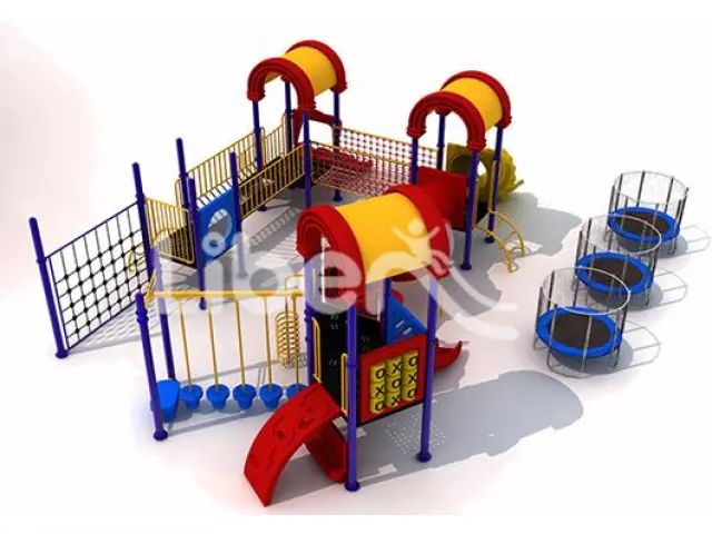 Commercial Outdoor  Playground  Stainless Steel Slide