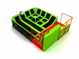 CE approved indoor Trampoline Arena Indoor Trampoline Park 