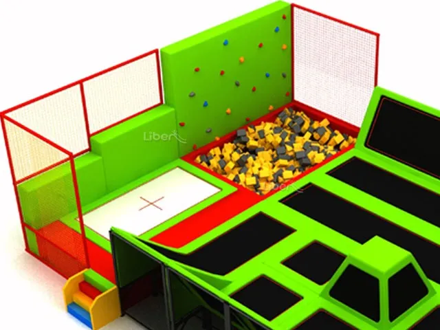 CE approved indoor Trampoline Arena Indoor Trampoline Park 