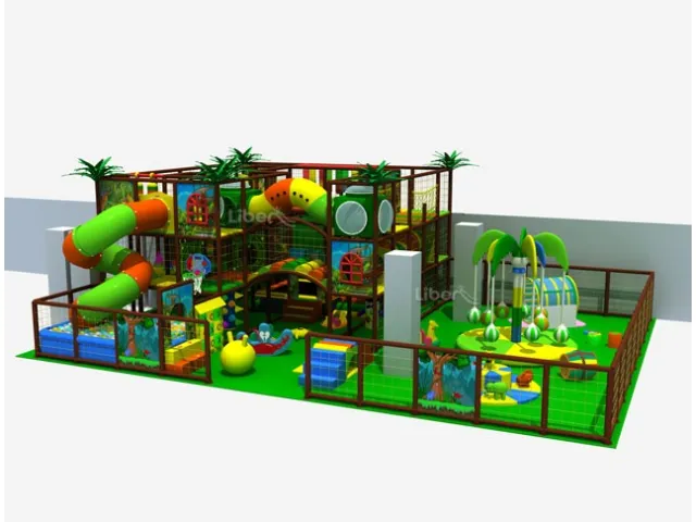 Custom Design Jungle Style Children Indoor Play Center