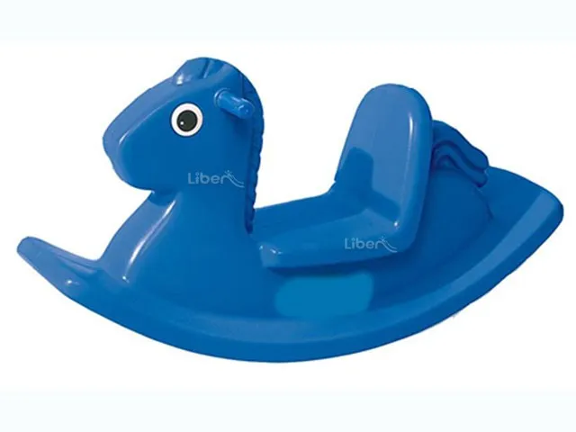 Plastic Rocking Horse On Springs 