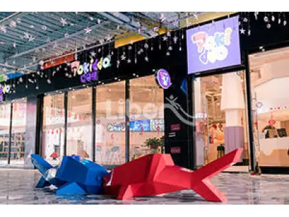 Liben Self Brand Indoor Soft Play Trampoline Park-POKIDDO
