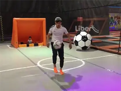 Liben Trampoline Park Air Track Football