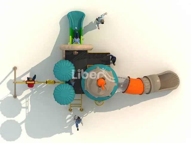 TUV certificate approved kids play equipment