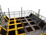 Liben Custom Trampoline Park with Ninja Course