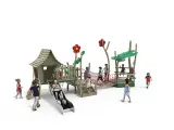 Non Standard Customized Outdoor WOODEN COMBINED SLIDE