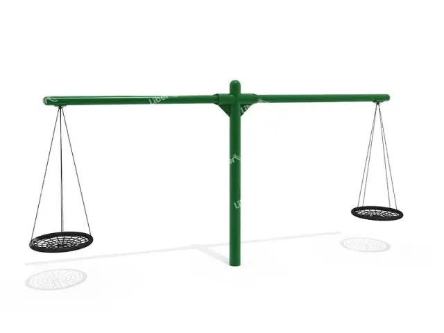 New Outdoor Swing Playset Outdoor Playground Equipment