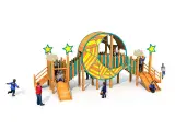 The Stainless Steel Combined Series Of Outdoor Wooden Paradise