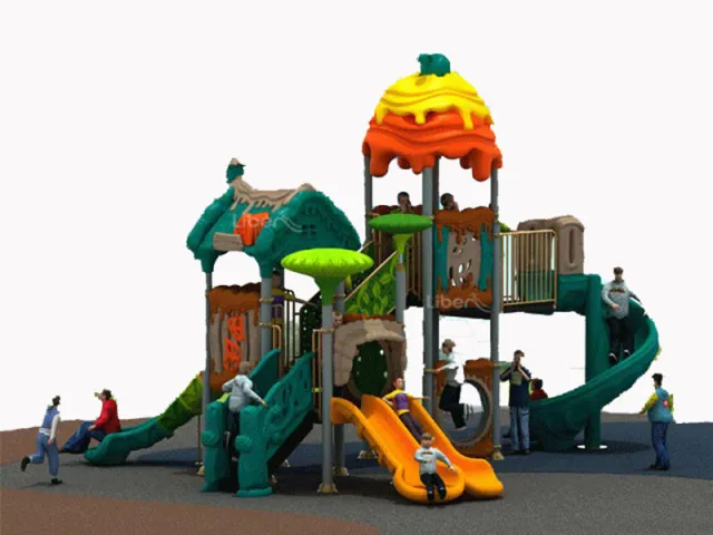 New Design Daycare Playground Equipment