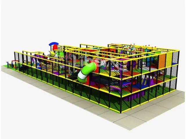 China Small Indoor Playground Jungle Gym Supplier