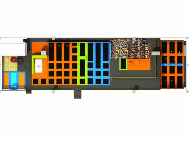 Trampoline Park Supplier  For Children