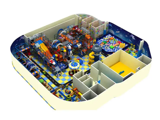 Customized Kids Indoor Soft Play Structure 