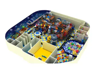 Customized Kids Indoor Soft Play Structure