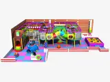 Lovely Kids Indoor Soft Play Castle with Ball Pool