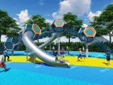 Stainless Steel Slide For  Children