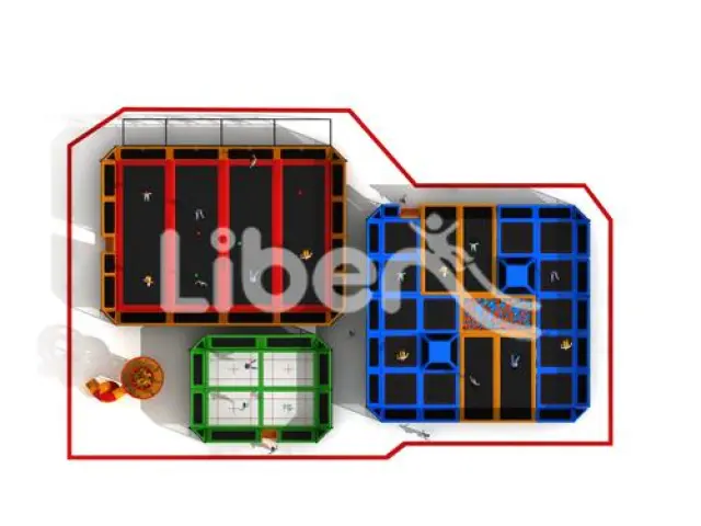 Indoor Trampoline Park  For  Kids