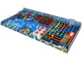 Children Indoor Amusement Park Trampoline Space