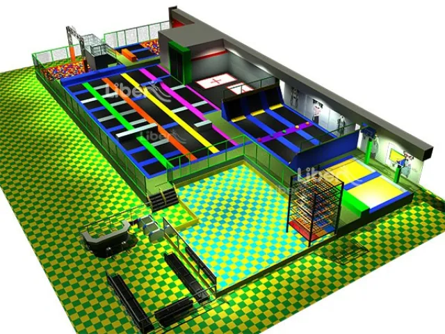 TUV Certificate Made In China Indoor Trampoline Park Supplier