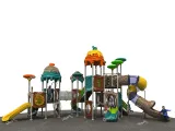 Outdoor Playground Equipment Combined Slide for Children's Park