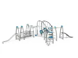 Amusement park climbing rope net playground fitness custom kids climbing frame outdoor