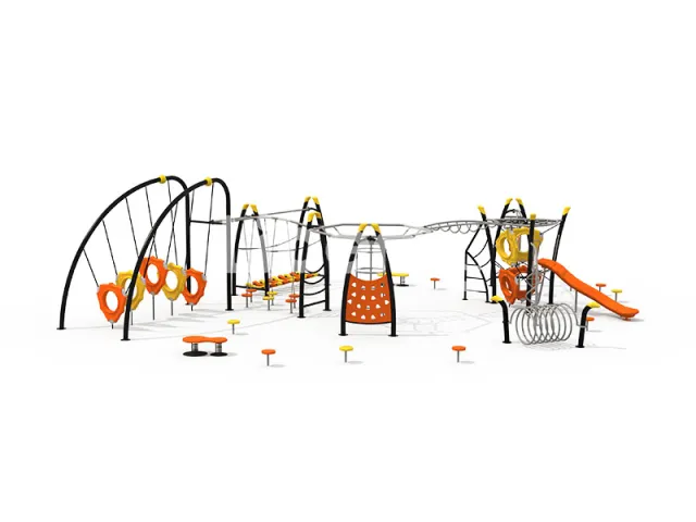 Adventure climbing play sets childrens playground equipment outdoor