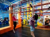commercial popular indoor children obstacle course gym ninja warrior course for sale