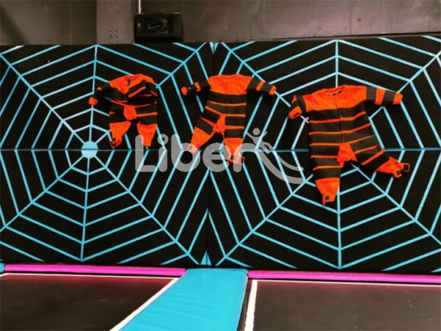 Indoor Trampoline Park Jump Spider Wall