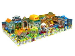 Liben Traffic Town Theme Indoor Play Structure Equipment