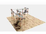 high quality custom designed commercial large size multi-function indoor ropes course