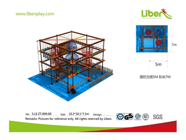 Franchise Available Indoor Ropes Course