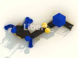 Liben Commercial Children Outdoor Playground Equipment for Disabled