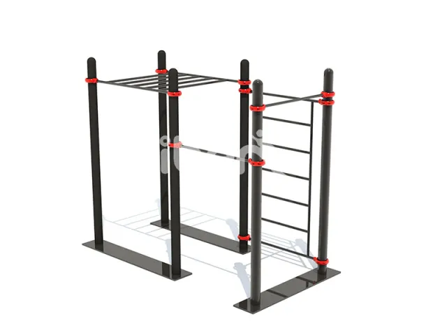 Liben Hot Sale Galvanized Steel Pipe Multi functional Outdoor Exercise Gym Fitness Equipment Machine for Adults