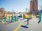 Public Park Big Fun Outdoor Play Equipment