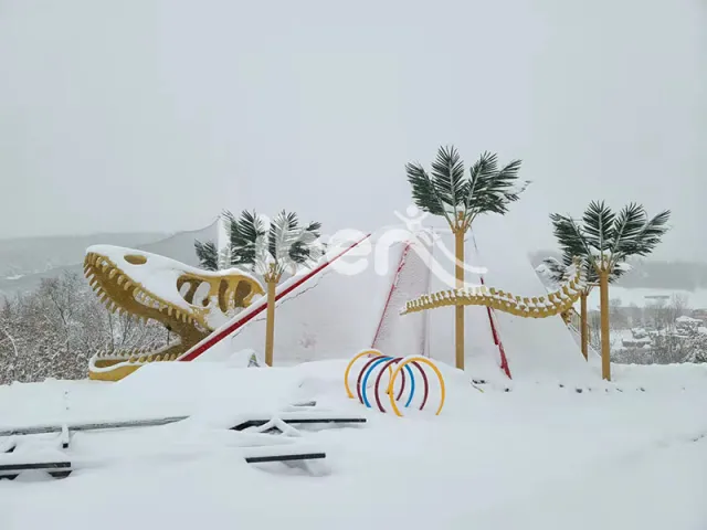 Dinosaur Theme Park Outdoor Play Area Equipment for Sale