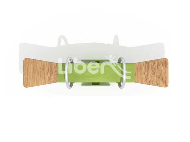 Children Wooden Rocking Seesaw