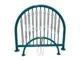 Kids Park Playground Galvanized Steel Arch Shape Harp Percussion Toy Musical Instrument