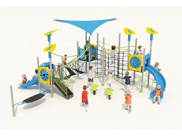 outdoor climbing set playground slide school physical activity exercise playset