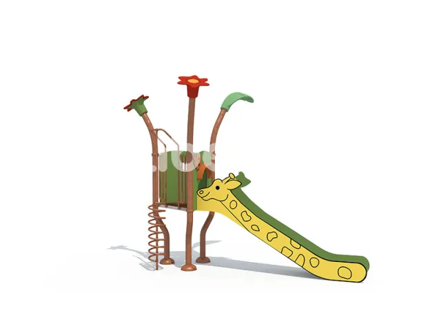 Elf series children's outdoor slides for children's fun  playground equipment supplier