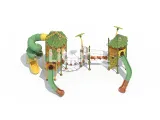  Playground park Tropical Rainforest Modeling Outdoor Children's Play Slide