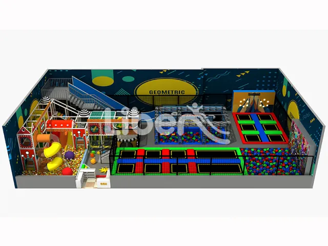 Large Scale Integrated Entertainment Liben trampoline park