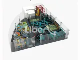 Large Joyous Jumping Trampoline Park