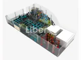 Large Joyous Jumping Trampoline Park