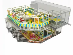 Double layered fun indoor amusement park